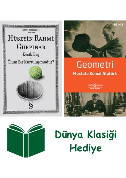 Kesik Baş - Ölüm Bir Kurtuluş Mudur? + Geometri + Dünya Klasiği Hediye