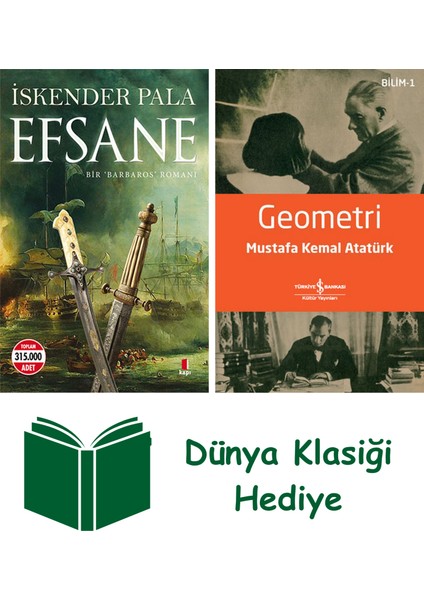 Efsane + Geometri + Dünya Klasiği Hediye