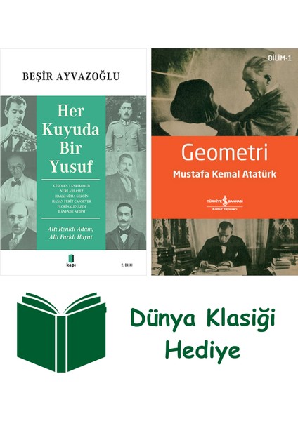 Her Kuyuda Bir Yusuf + Geometri + Dünya Klasiği Hediye