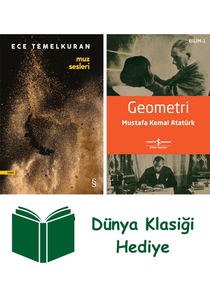 Muz Sesleri + Geometri + Dünya Klasiği Hediye