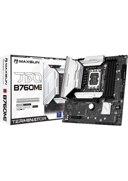 Termınator B760M Ddr4 Hdmı-Dp Pcıe 4.0 1700P Matx