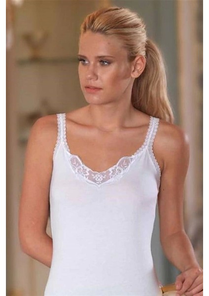 Şahinler Yakası ve Askıları Dantel Atlet B443 fiyatları