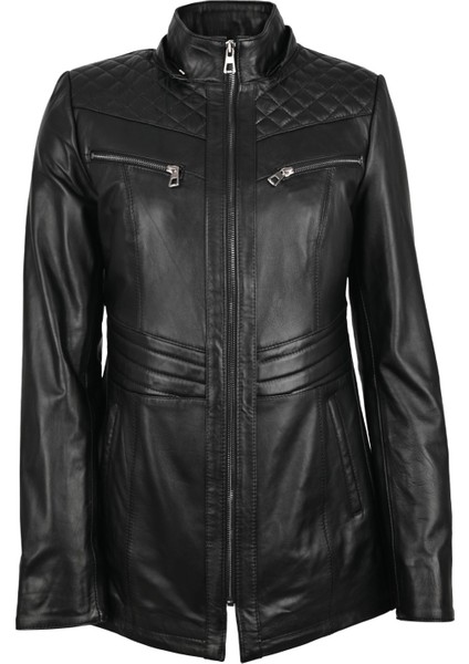 Kadın Deri Mont 8136KPŞ