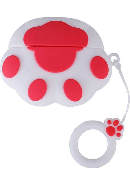 Airpods Pro 2 Uyumlu Spıa Tpu Kabartma Figürlü Ipli Airbag 37 Silikon KILIF-NO34