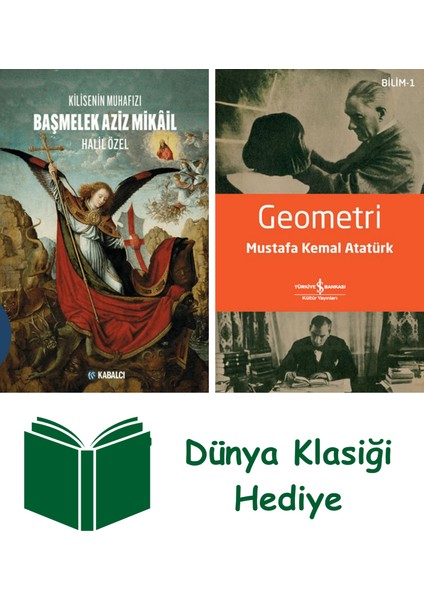 Kilisenin Muhafızı Başmelek Aziz Mikail + Geometri + Dünya Klasiği Hediye