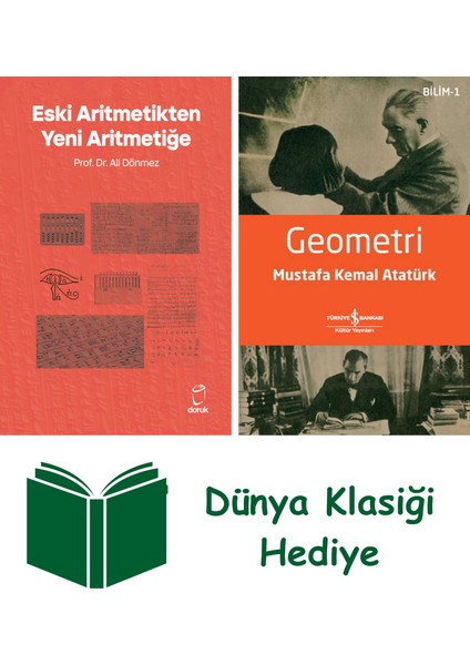 Eski Aritmetikten Yeni Aritmetiğe + Geometri + Dünya Klasiği Hediye