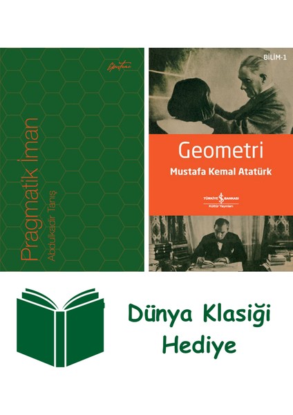 Pragmatik Iman + Geometri + Dünya Klasiği Hediye