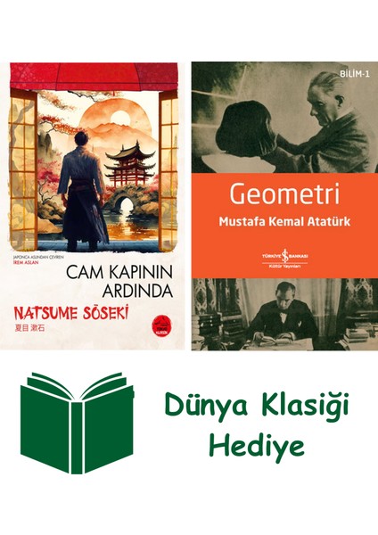 Cam Kapının Ardında + Geometri + Dünya Klasiği Hediye