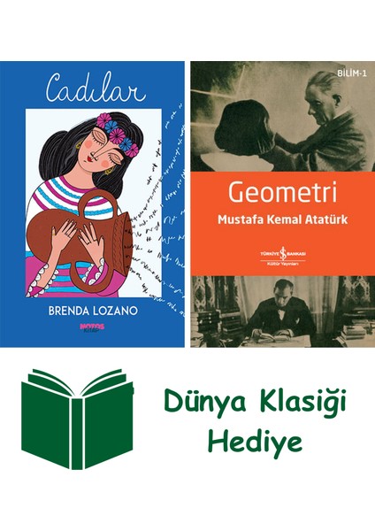Cadılar + Geometri + Dünya Klasiği Hediye