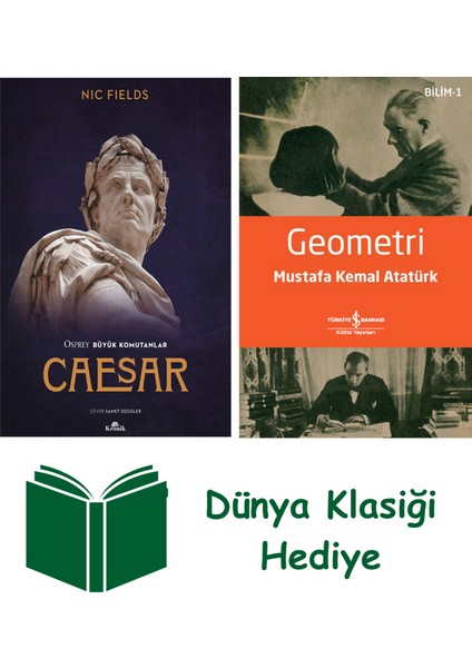 Caesar + Geometri + Dünya Klasiği Hediye