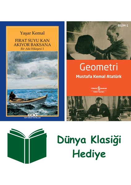 Bir Ada Hikayesi 1 - Fırat Suyu Kan Akıyor Baksana + Geometri + Dünya Klasiği Hediye