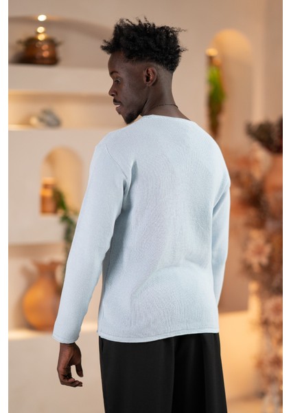 Regular Fit Likralı Kendinden Çizgili Mevsimlik Spor Kazak fırsatları