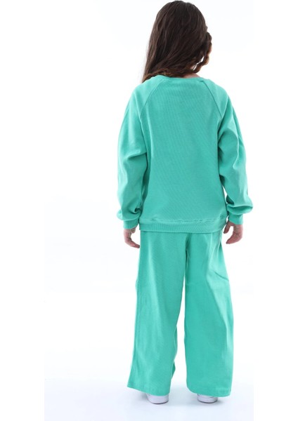 Kyex Kız Çocuk Alt Üst Kaşkorse Pamuklu Eşofman Takımı fiyatları