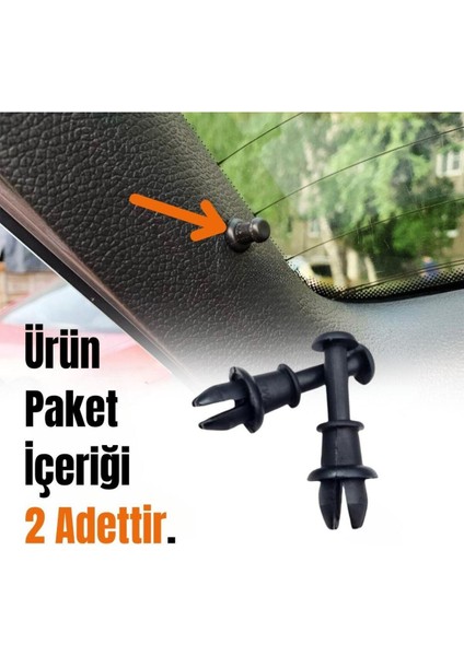 Arka Bagaj Kapağı Pandizot Askı Pimi Skoda Superb 2015-2022 1M6867574A 2 Adet