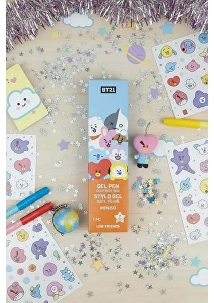 Lisanlı Jel Kalem Seti (7 Çeşitli Model) - Blind Box