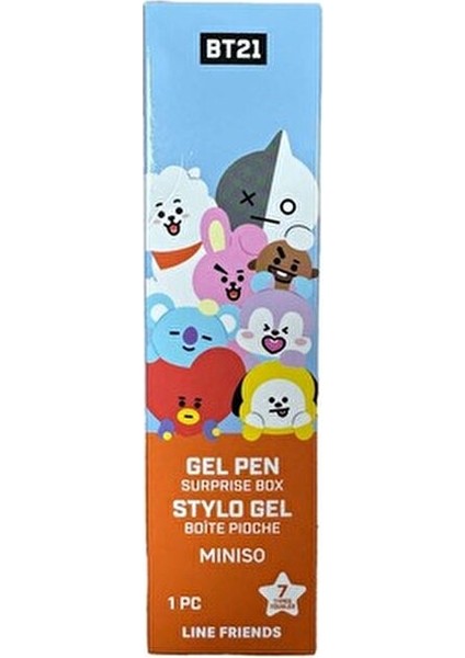 Lisanlı Jel Kalem Seti (7 Çeşitli Model) - Blind Box modelleri