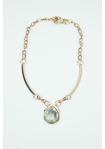 Damla Kristal Bronz Kolye modelleri