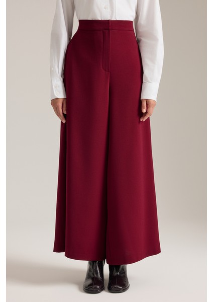 Beli Lastik Detaylı Dökümlü Pantolon Etek fiyatları