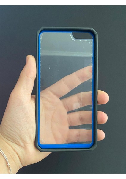 Iphone 6s Plus Uyumlu Kenarlar Renkli Sert Şeffaf Kılıf fiyatları