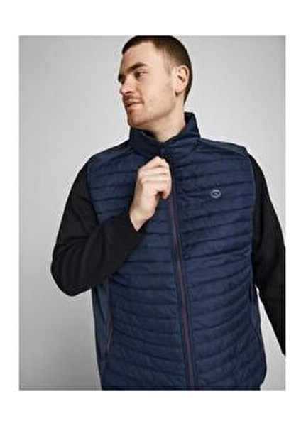 Jack Jones Multı Bodywarmer Erkek Büyük Beden Yelek 12205347