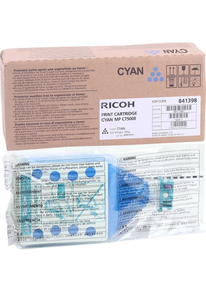 Aficio MP-C6000 Mavi Orijinal Fotokopi Toner fiyatları