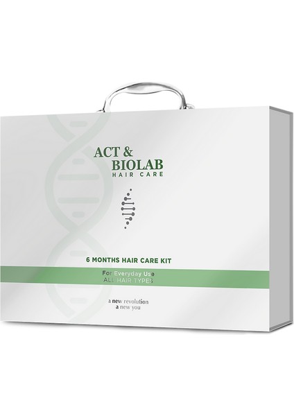 6 Aylık Saç Dökülmesine Karşı Yoğun Bakım Seti – Biotin + Ozon + Vitamin Kompleks