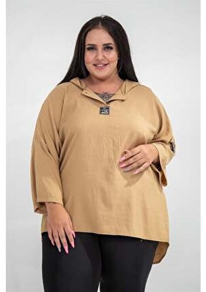 Büyük Beden Kapşonlu Swea modelleri