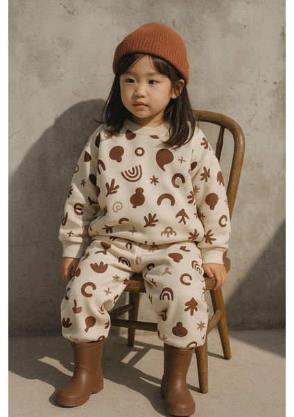 Boho Wave Çocuk Alt Üst Takım