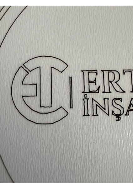 10'lu Kişiye / Şirkete Özel Logolu Bardak Altlığı Seti | Lazer Kesim Kurumsal Hediye | 9 cm modelleri