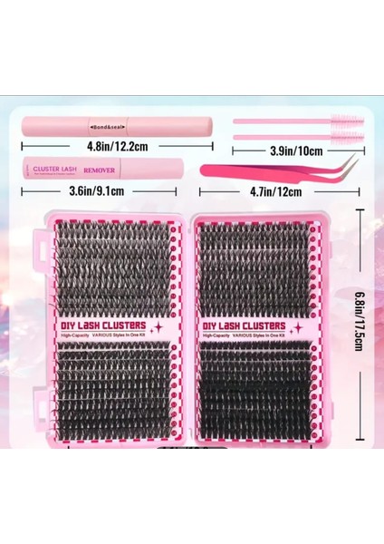 800/200 ADET KİRPİK UZATMA SETİ STİLLER YAPIŞTIRICI CIMBIZ ÇIKARMA APARATI İLE 2 FIRÇA fiyatları