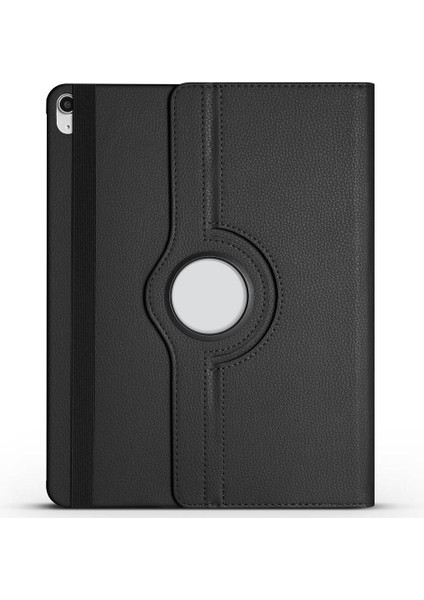 iPad Air 13 2025 M3 Spıa Dönebilen Standlı Kılıf - Siyah