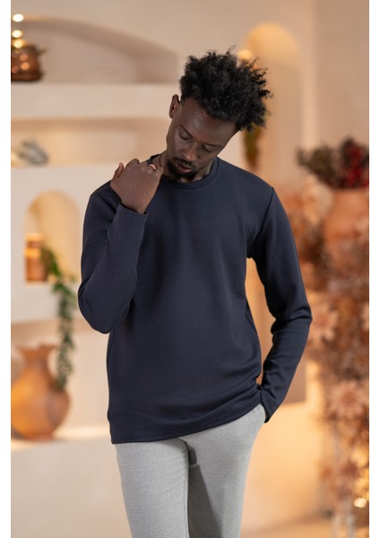 Modal Esnek Kumaş Regular Fit Mevsimlik Sweatshirt modelleri