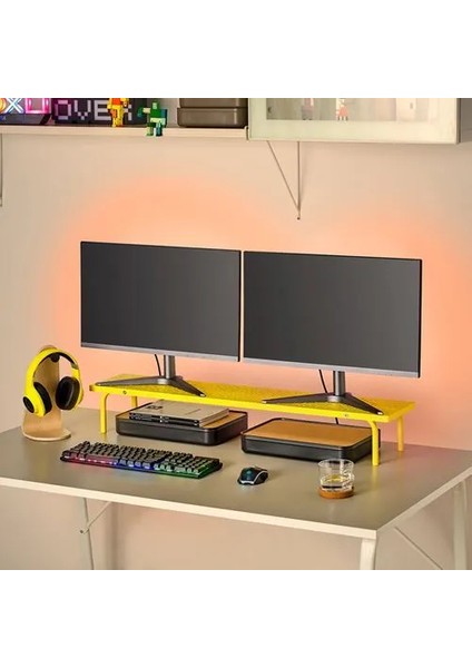 Lanespelare Monitör Yükseltici Parlak Sarı 97 x 19 cm modelleri