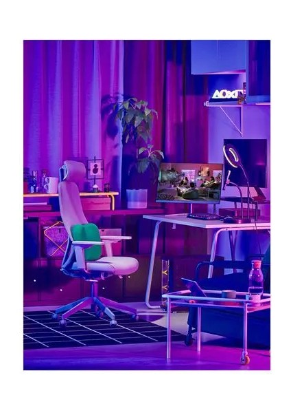 Lanespelare Monitör Yükseltici Parlak Sarı 97 x 19 cm