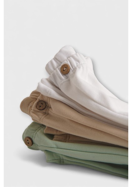 3'lü Pamuk Bebek Tayt fiyatları