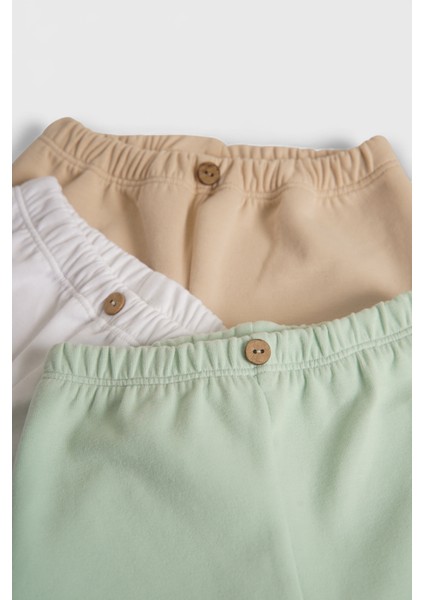 3'lü Pamuk Bebek Tayt indirimleri