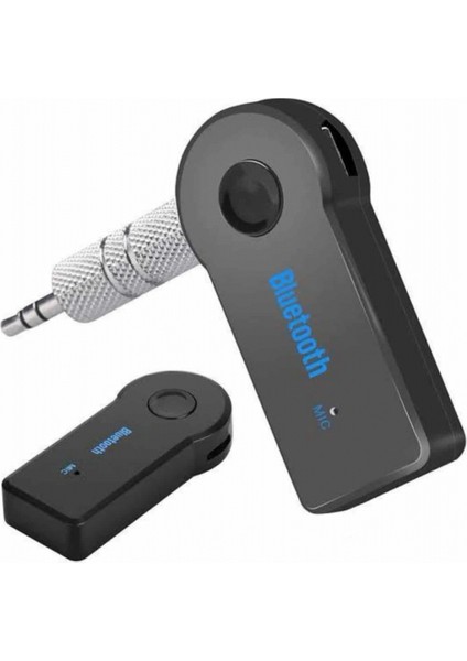 Tüm Cihazlara Uyumlu Bluetooth Aux Araç Kiti Siyah modelleri