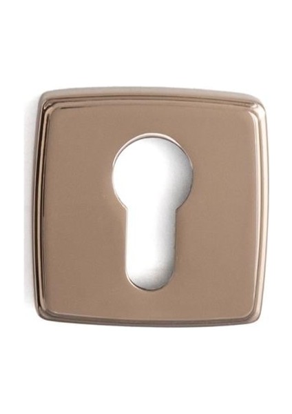 RO13 Kapı Kolu Rozeti Yale (Dış Kapı) Rose Renk 52X52X11 mm