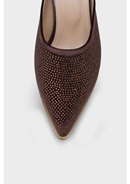 Ivy Sivri Burunlu Taşlı Burnu Kapalı Kadın Terlik fiyatları