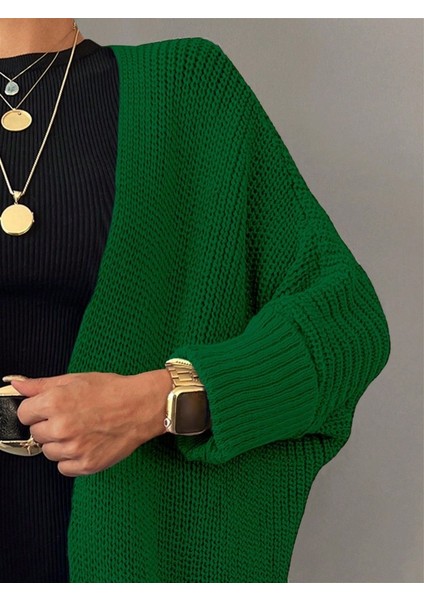 Oversize Kalıp Cepli Salaş Triko Hırka fiyatları