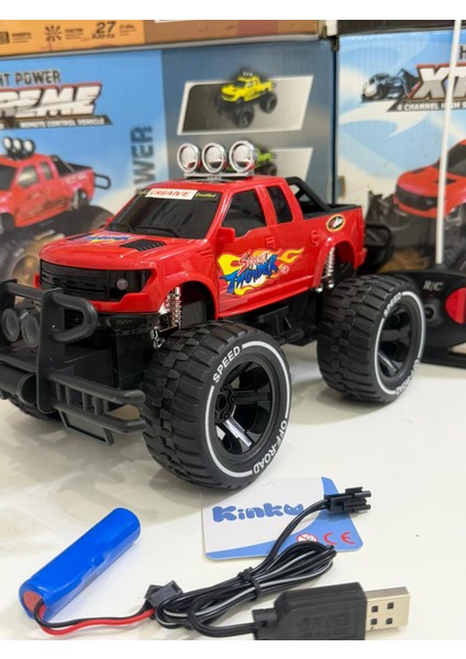 Uzaktan Kumandalı Şarjli Arazi Arabası Full Fonksiyon Işıklı Drift Çeken Hızlı Safari 25X17 cm modelleri