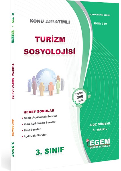 Aöf 3. Sınıf Turuzim Sosyolojisi Güz Dönemi Konu Anlatımlı Soru Bankası