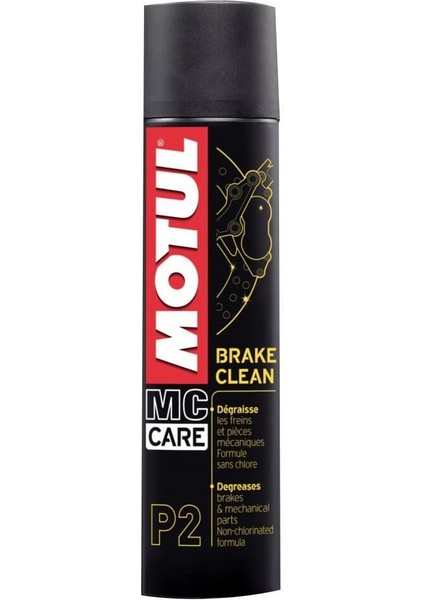 Brake Clean Fren ve Balata Temizleyici Sprey 400 ml - Etkili Yağ ve Kir Giderici