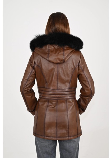 Kadın Deri Mont 8136KPŞ