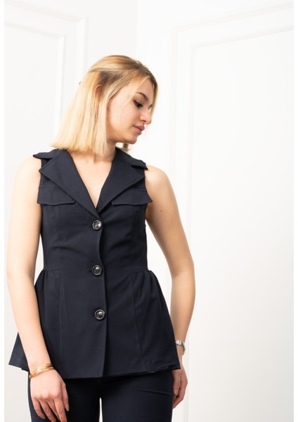 Elegant Line Uzun Yelekli Takım 1264 modelleri