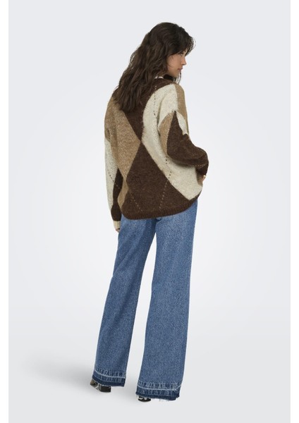 Onlnoeme Jq Ls Lıfe Cardı V-Neck Knt fırsatları