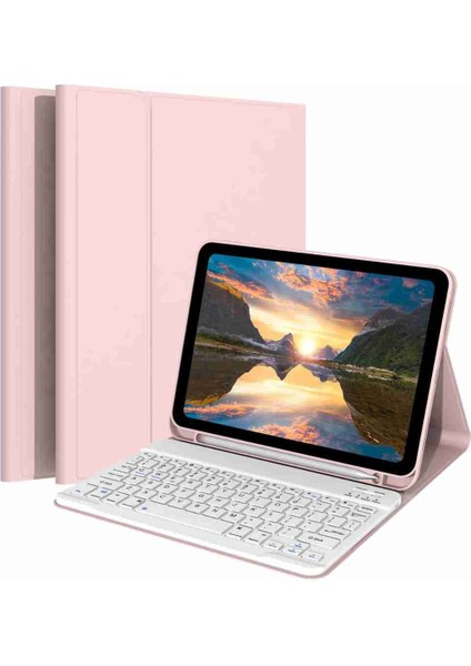 Xiaomi Redmi Pad 2 Uyumlu 11" Standlı Klavyeli Tablet Kılıfı