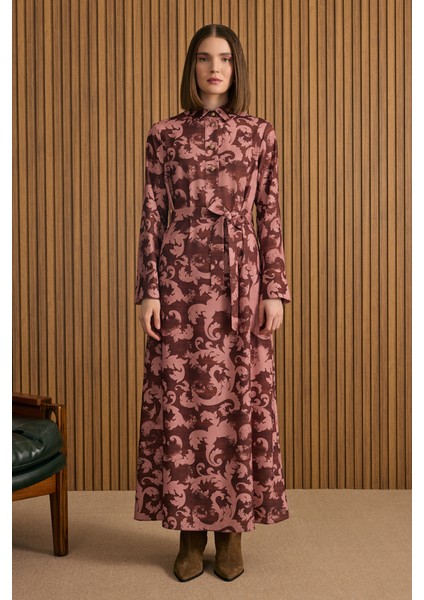 Desenli Elbise modelleri