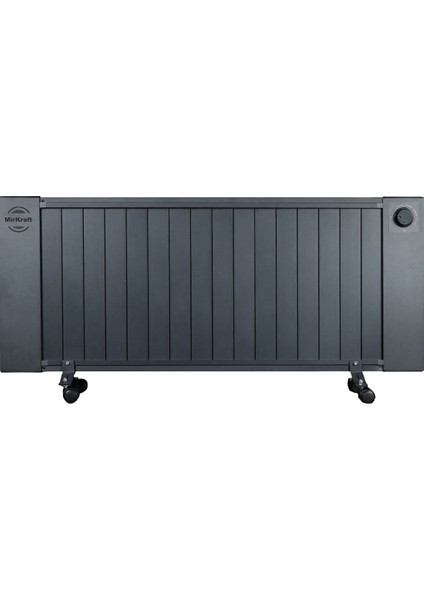 Mirkraft Elektrikli Radyatör Petek Isıtıcı Antrasit Gri (Manuel Kontrol)