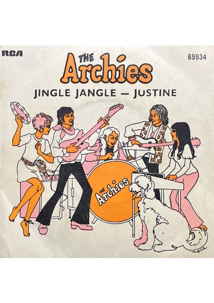 The Archies Jingle Jangle 45LIK Plak